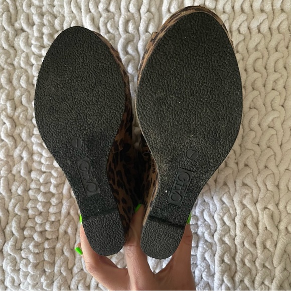3/$35 ✨ CATO Leopard print wedges - Picture 8 of 9